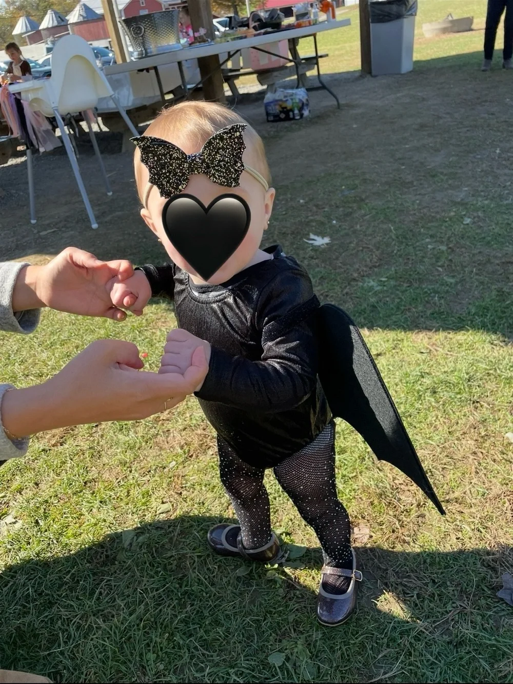 Bailey Blossom Bat Outfit/Costume  12-18 Months